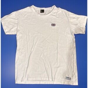 Tower Of London Tshirt White Embroidered Logo Size XL Good Used Condition
